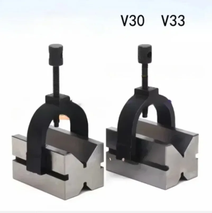 

V30 V33 High Precision V Block Clamp Set A Type Machinist Blocks and Clamp Tools Set