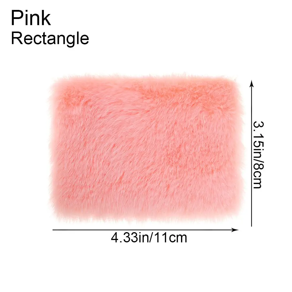 

Toy Photo Props Nordic Style Mini Floor Mat Miniature Hairy Rug Doll Accessories Dollhouse Plush Carpet