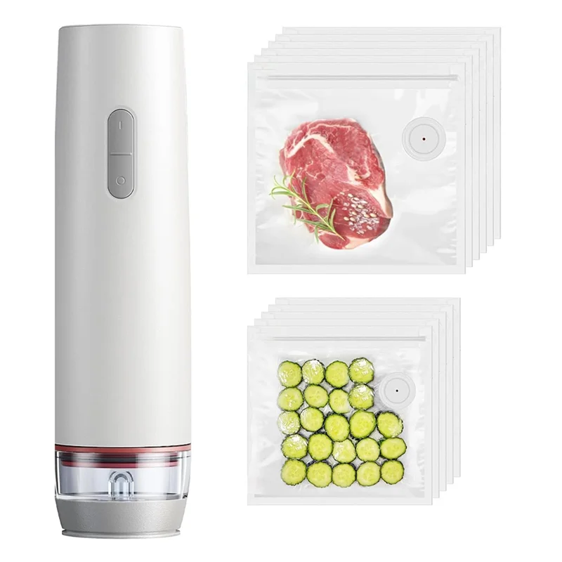 Selador de alimentos compacto-scelleador a vácuo prático para operação contínua de alta velocidade com 30 sacos seladores a vácuo-AA80