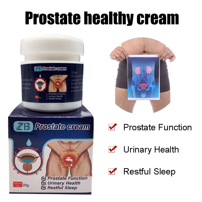 20g ZB Prostatitis Treatment Ointment Urethritis Urgency Kidney Protection Cream Prostate Function Recovery Medical Plaster
