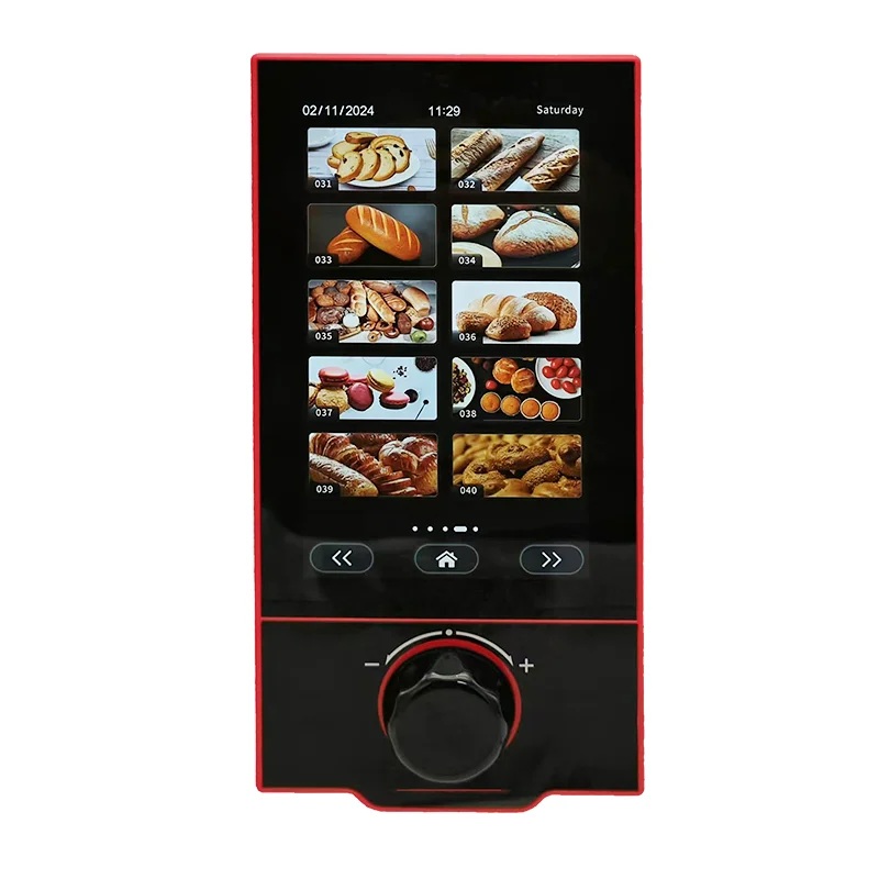 7-Inch Touch Screen Plastic / IP68 Rated 1C Accuracy Shuttle Thermostat Oven Temperature Controller MK5L29