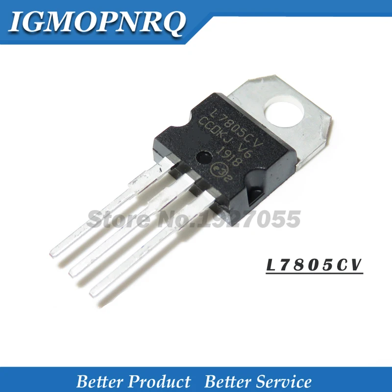 10 pz L7805CV TO220 L7805 TO-220 7805 LM7805 MC7805 nuovo e IC