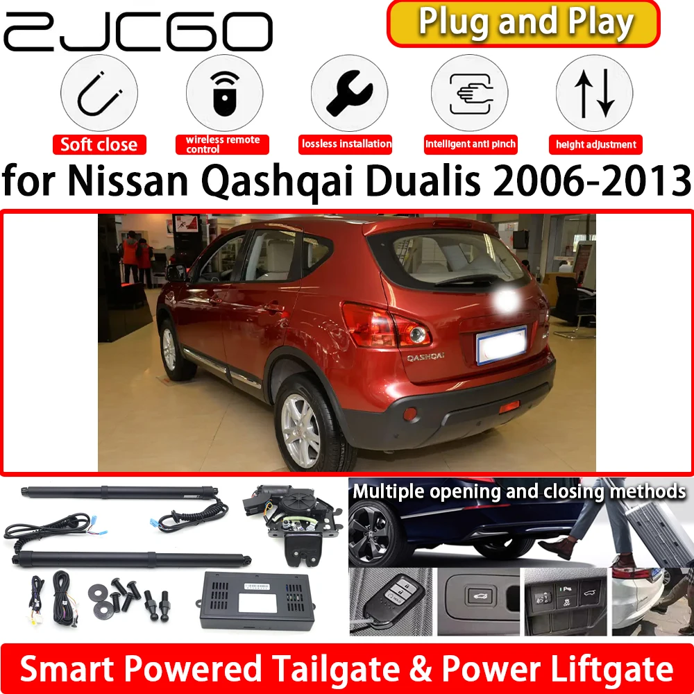 

for Nissan Qashqai Dualis 2006-2013 OEM Automatic Electric Powered Tailgate Power Liftgate Tail Gate Lift Kit System Plug & Play