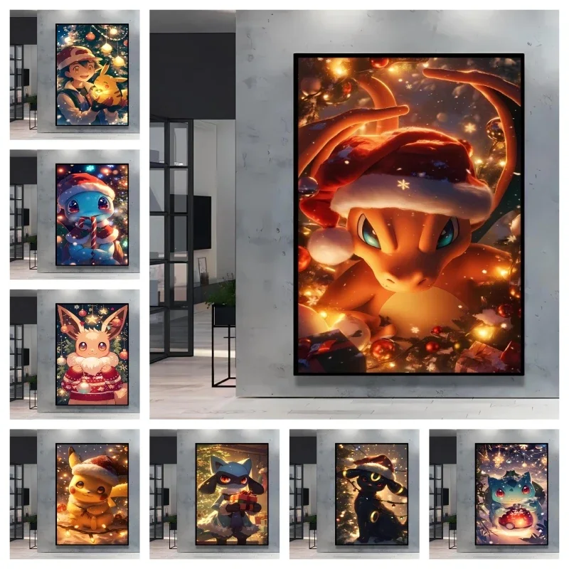 5D Diamond Painting Kits Full Drill Pokemon Charizard Japanese Anime Cartoon Rhinestone Embroidery Cross Stitch Wall Art Home