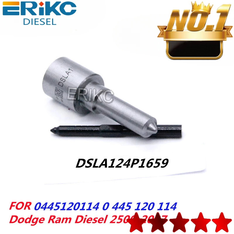 ERIKC DSLA 124P 1659 Common Rail Spray Injection Nozzle Set DSLA124P1659 0 433 175 470 for 0445120103 04450124