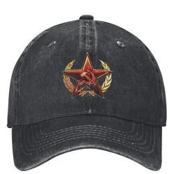 Russian Military Badge Casual Baseball Cap Spring Trucker Hat Sunscreen Outdoor Gym Hip Hop Hats Men Women Funny Baseball Caps
