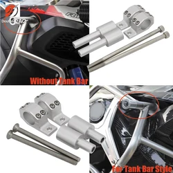 For BMW R1200GS ADV LC Motorcycle 2pcs Bull Bar Bracket Fog Driving Light Motorcycle Crash Bar Guard Mount Kit R1250GS 2014-2019