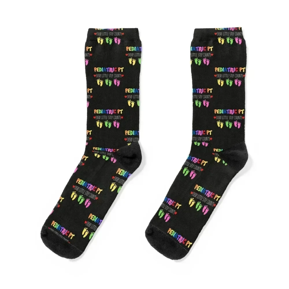 

Pediatric PT Every Little Step Counts Socks custom crazy funny gift winter Boy Socks Women's