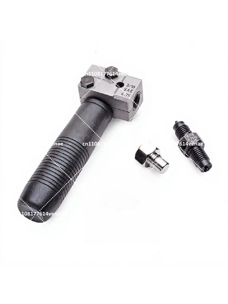 Double Side Port Tool for Car, 3/16 Inch Mounted Port Tool for Auto Repair