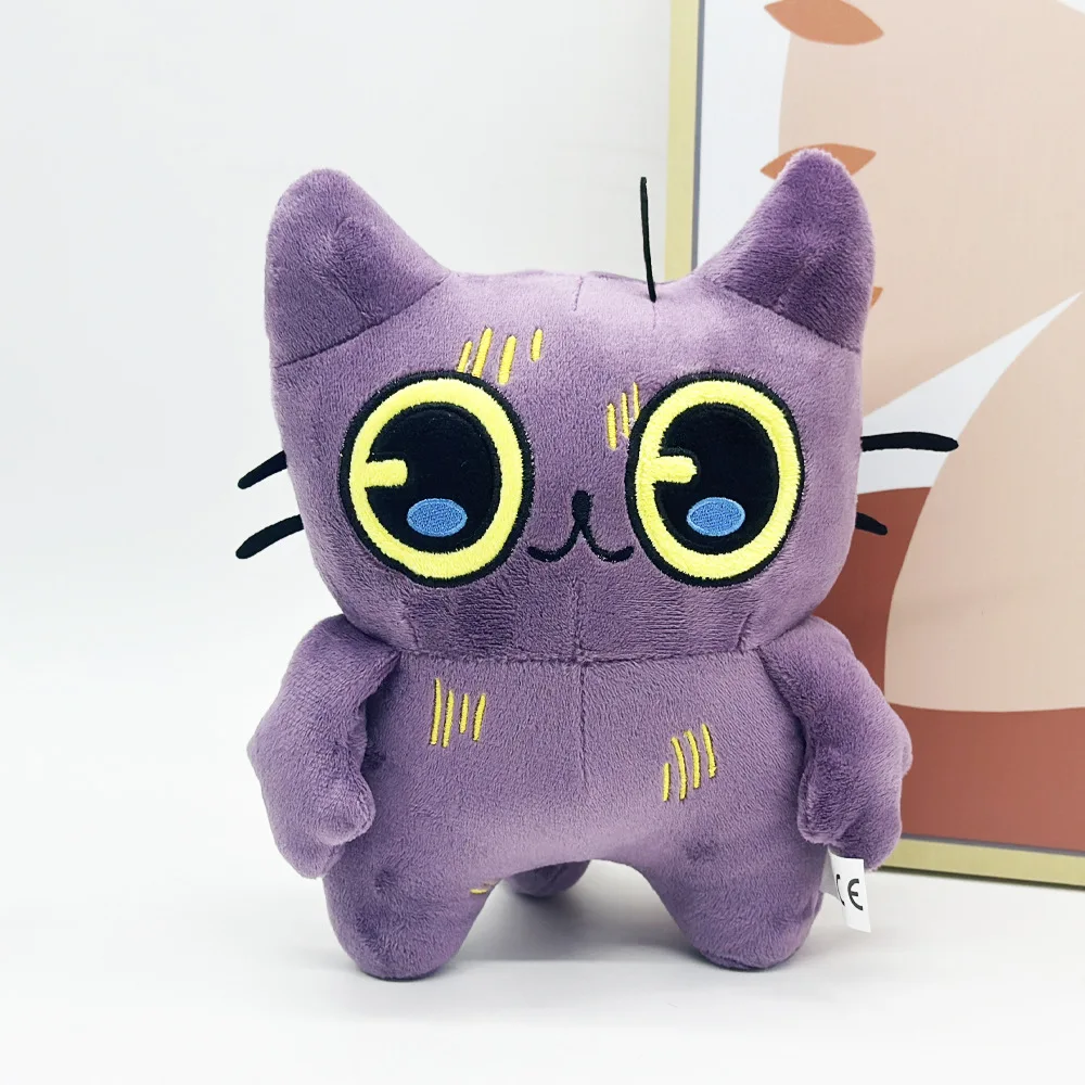 Tostada juguete de peluche Tostada gato Plushie muñeca Kawaii accesorios animales de peluche juguete suave cumpleaños Halloween regalo de Navidad