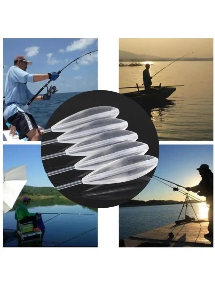 

652F Поплавок для спиннинга нахлыстом Поплавок для рыбалки Прозрачный тонущий Поплавок для заброса