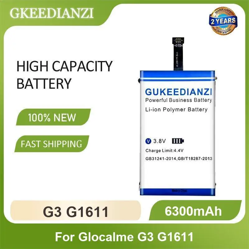 Аккумулятор для Glocalme G3 G1611 U2 U2S U2CS E1 U3 GLMU19A02W высокой емкости Аккумулятор для Glocalme G3 G1611 U2 U2S U2CS E1 U3 GLMU19A02W высокой емкости