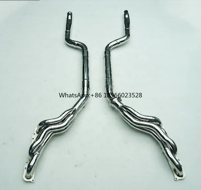 high pferformance C63 W204 exhaust manifold C63 W204 exhaust catback