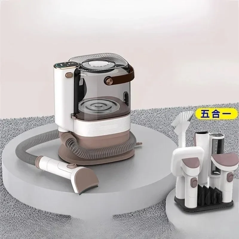 Pet hair suction device Cat comb Hair trimmer Shaver