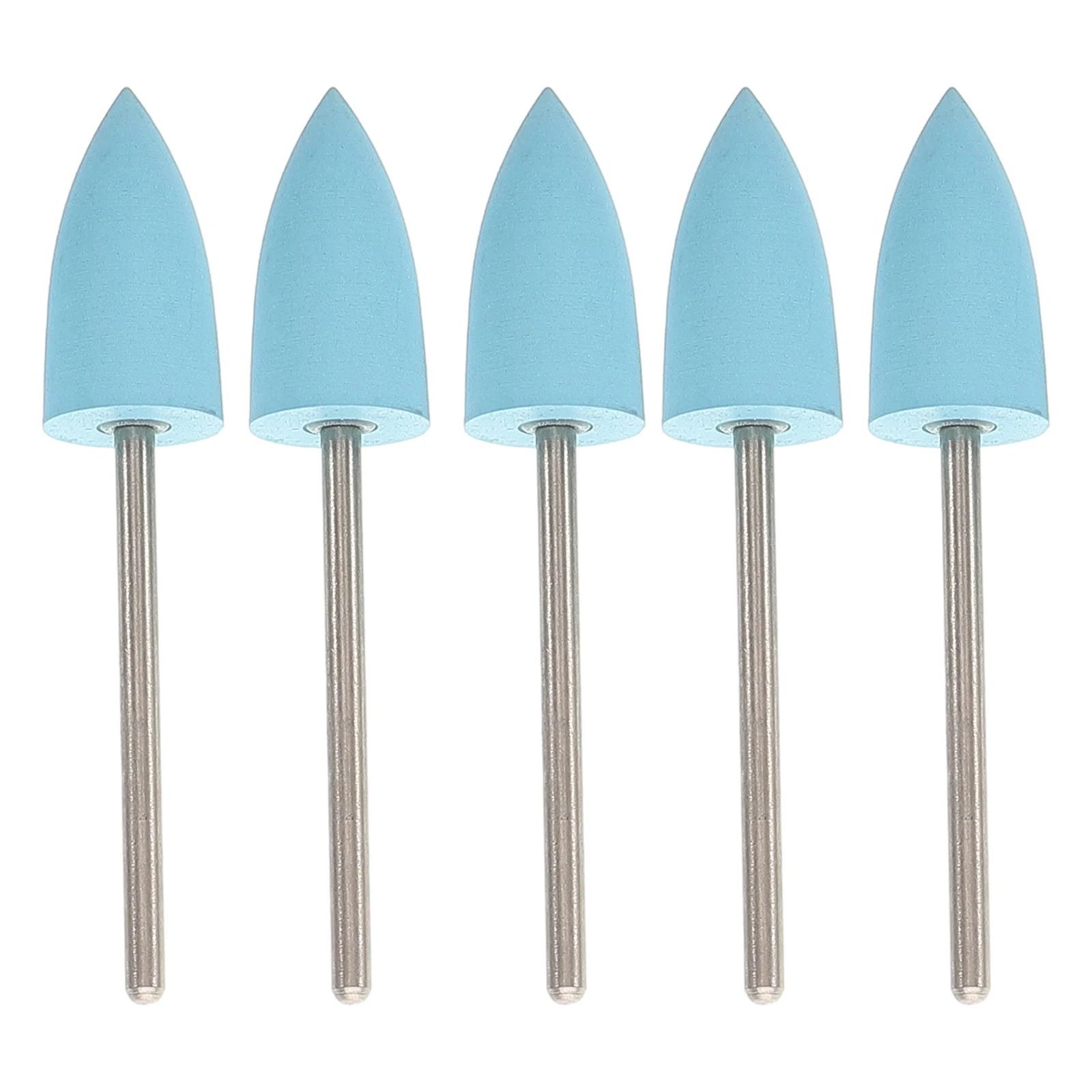 Jeu de forets à ongles 5 pièces, pour usage professionnel et personnel, outils de manucure faciles à utiliser, accessoire de polissage des ongles, grain 600