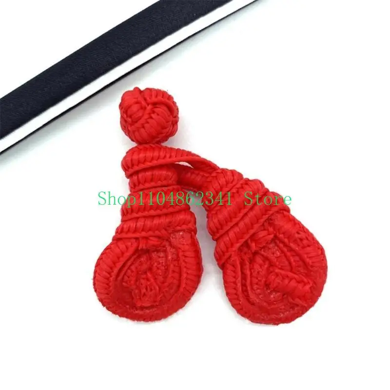 5asd Handmade Costume Button Sewing on Closure Pipa Knot Buckle Cheongsam Accessories