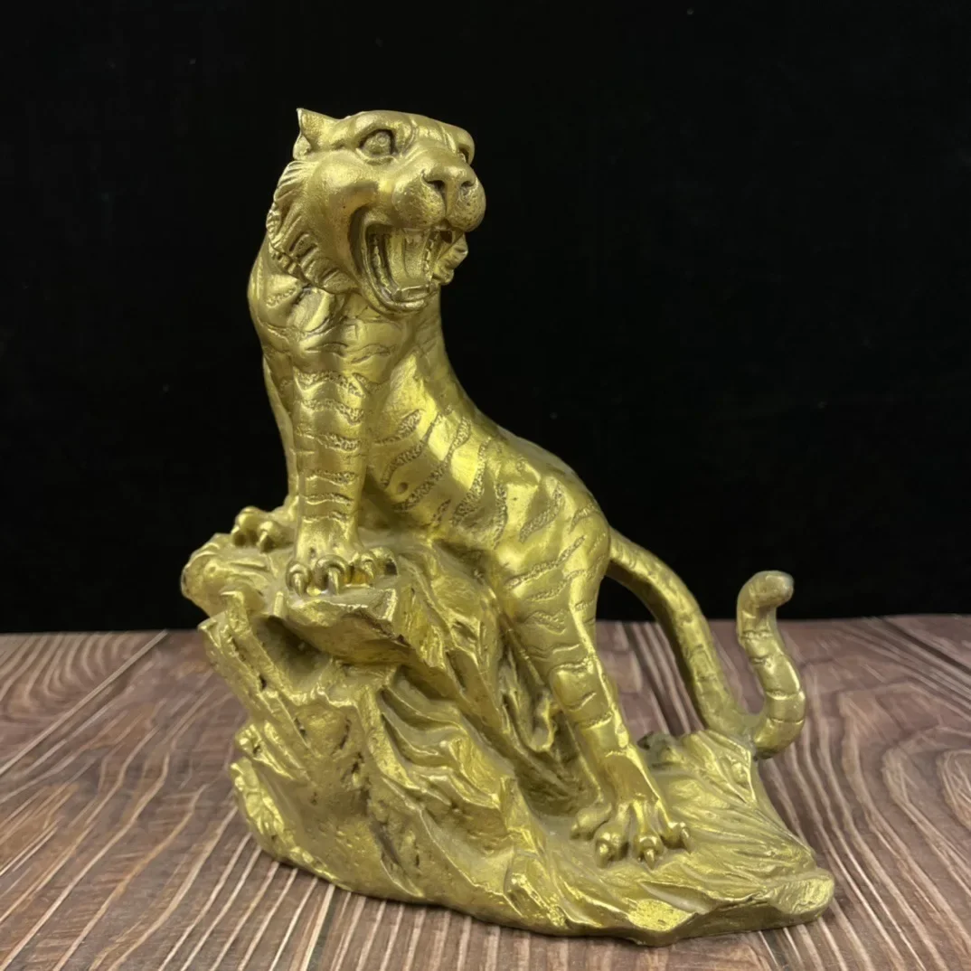 Brass tiger ornaments handicraft ornaments