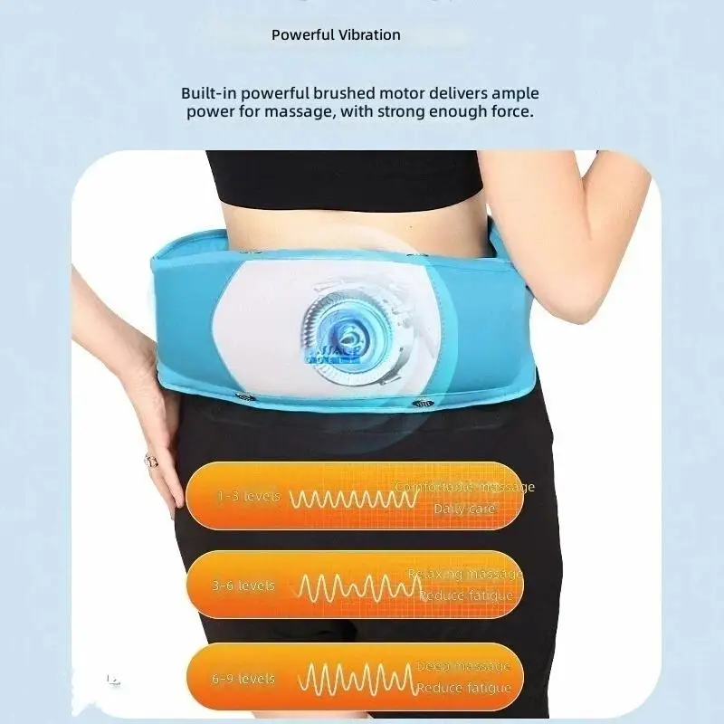 Home Use Abdominal Vibration Machine Multifunctional Fat Loss Body Slimming Tool for Beginner Fitness Lazy People