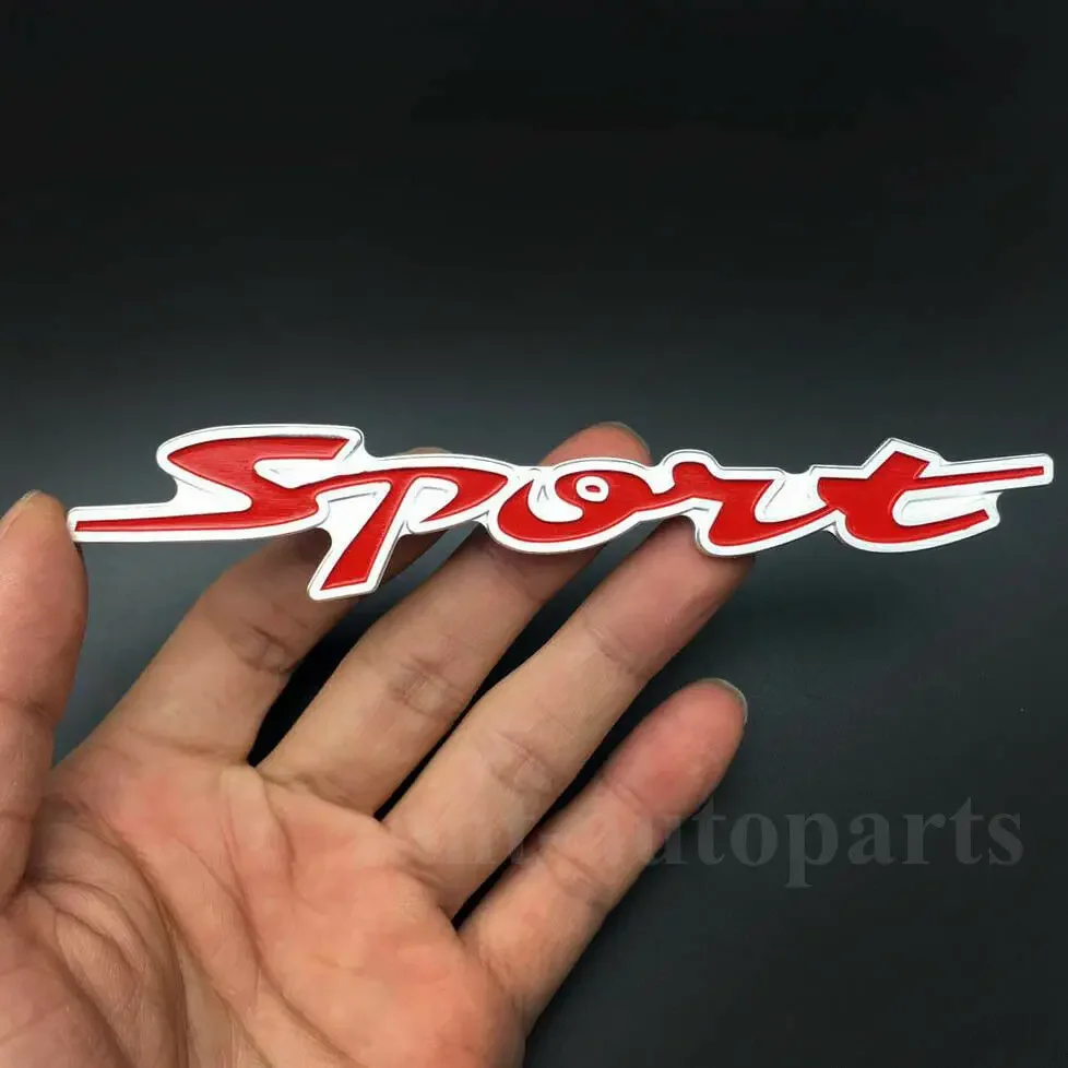 

Metal Red Sport Car Racing Rear Trunk Tailgate Emblem Badge Decal Sticker