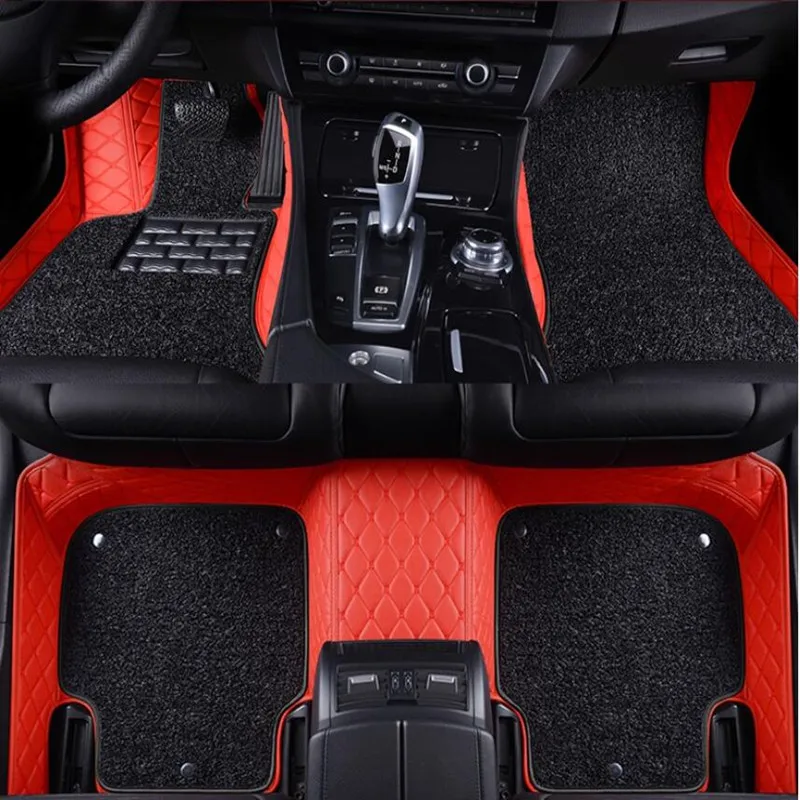 

Высокое качество! Специальные автомобильные коврики на заказ для Porsche Macan EV 2024, прочные водонепроницаемые двухслойные ковры для Macan 2025