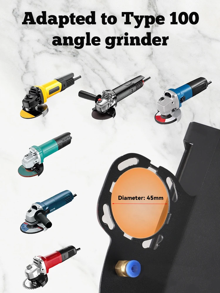 100 Type Angle Grinder Stand For Tile 45° Chamfer Cutting Metal Ceramic Tile Chamfering Frame Portable 45 °Angle Grinder Support