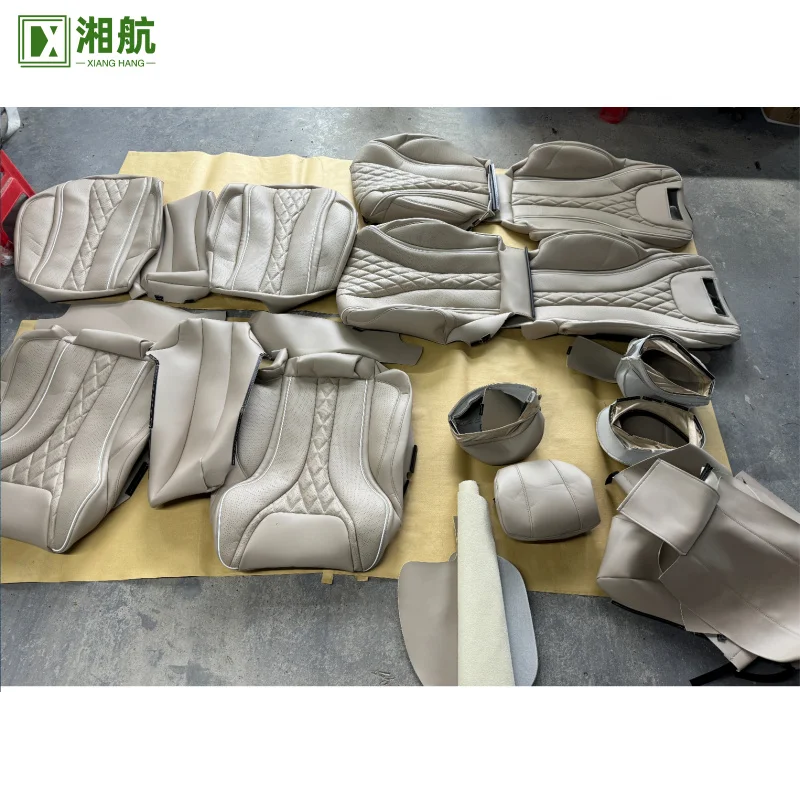Suitable for Waterproof PU Leather Covers Full Set Universal Luxury Car Seat Cushions 9 Pcs for Cars