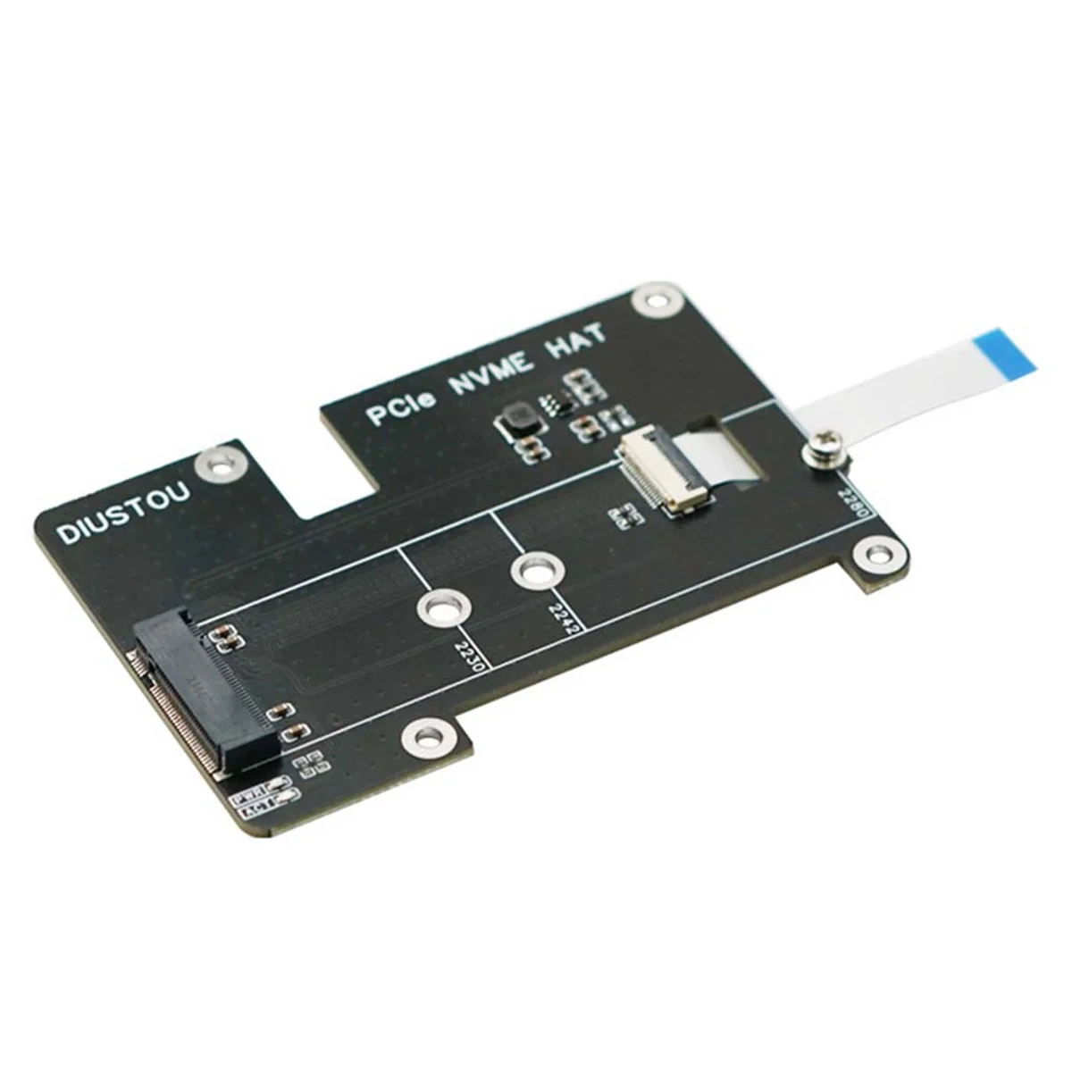 ADEGBO-Улучшенный адаптер PCIe-M.2 M Key, плата расширения NVMe для Raspberry Pi 5