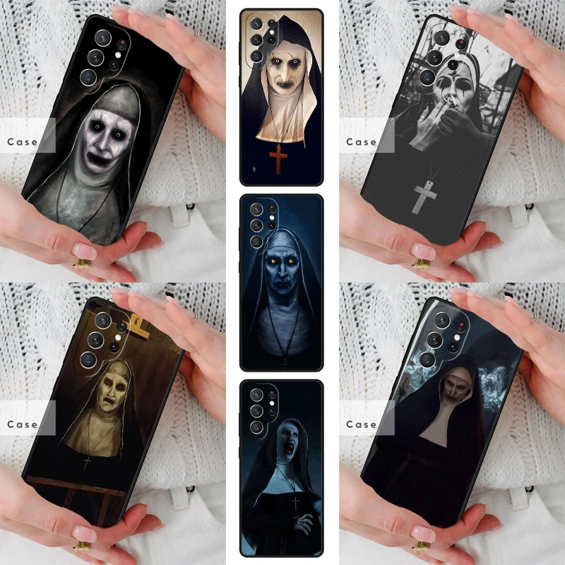 Sister Nun TPU Phone Case for Samsung Galaxy S26 S25 S24 S23 S22 S21 S20 Note10 Plus FE Ultra Cover