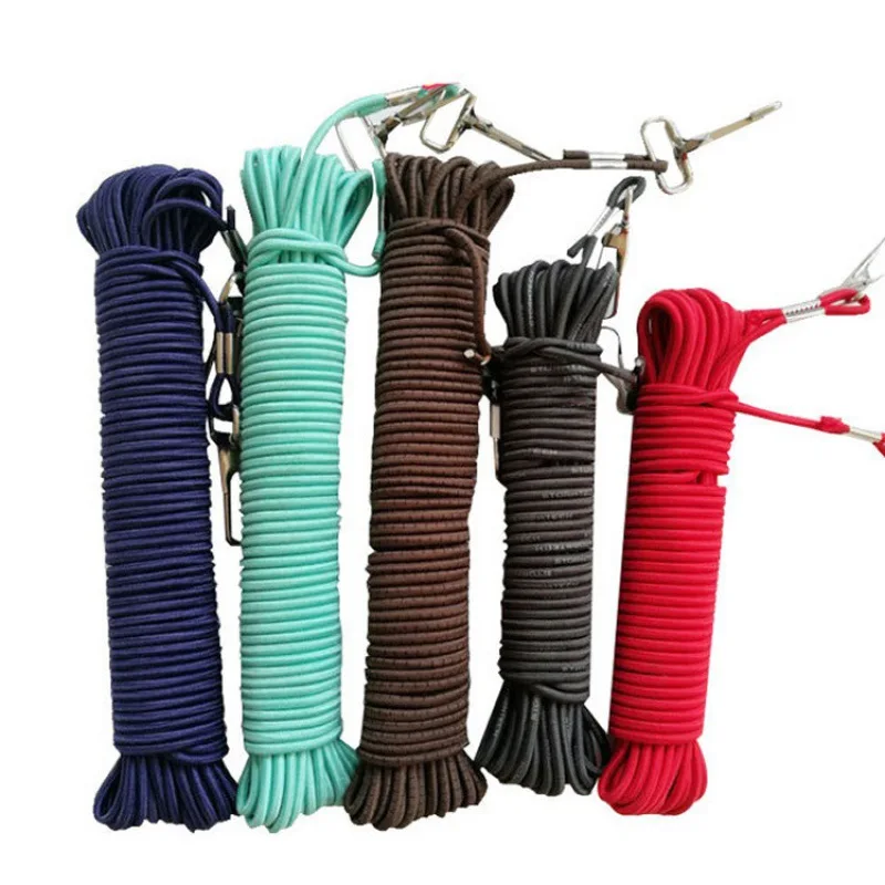 Fishing Rod Safety Rope Fishing Release Rope Elastic Retractable Ropes Nylon Fishing Tackle Outdoor