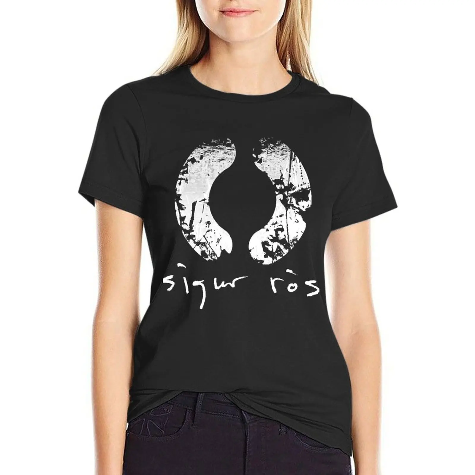 ALBUMM Sigur Ros T-Shirt animal prinfor plain Aesthetic clothing oversized t shirts for Women