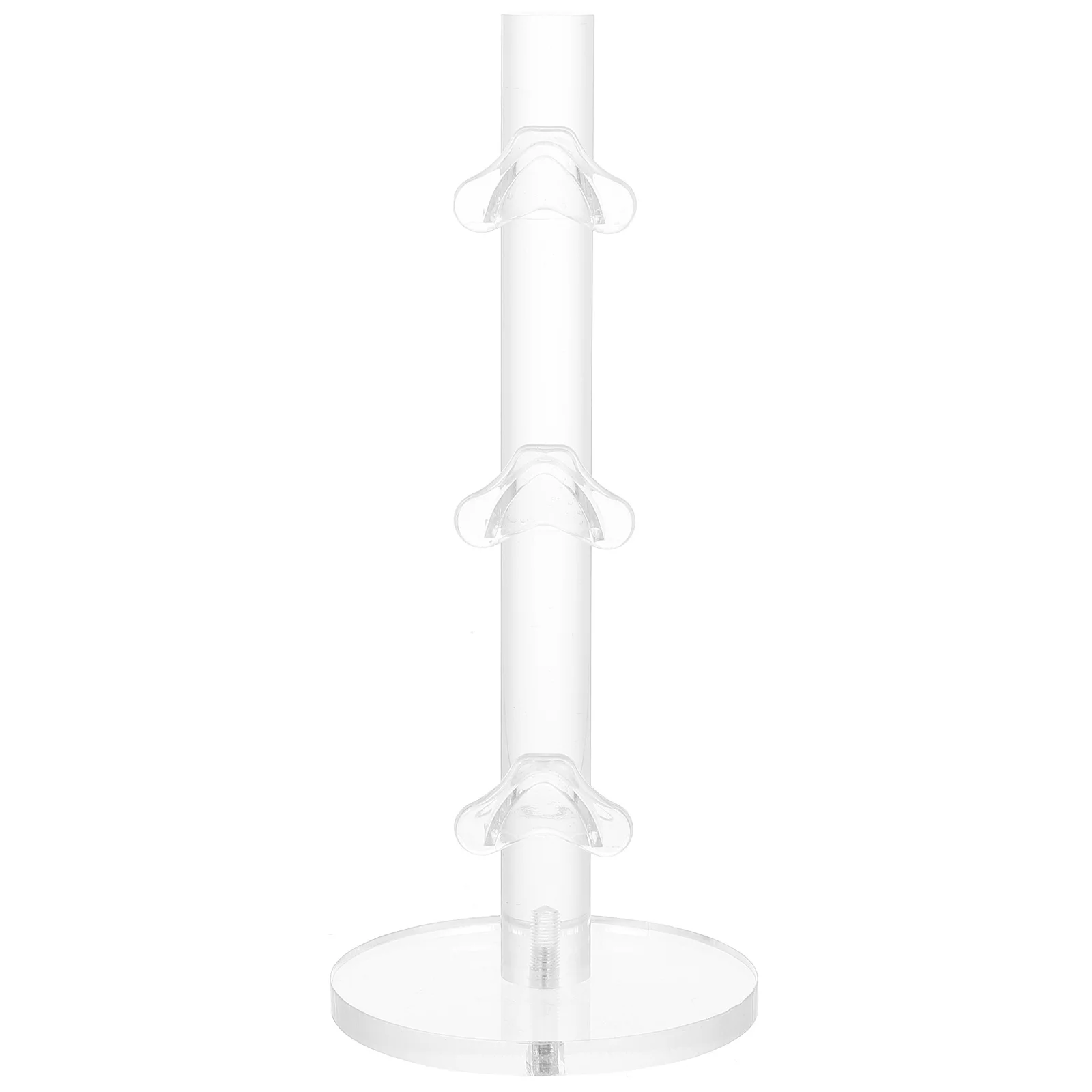 1 قطعة النظارات الاكريليك واضحة عرض موقف النظارات الشمسية الأنيقة تخزين الرف لمتجر عرض المنزل استخدام النظارات الشمسية تخزين الرف #6