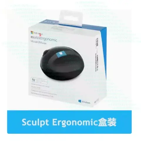 For Microsoft/ Microsoft Sculpt Ergonomic steamed bun wireless mouse ergonomic mouse