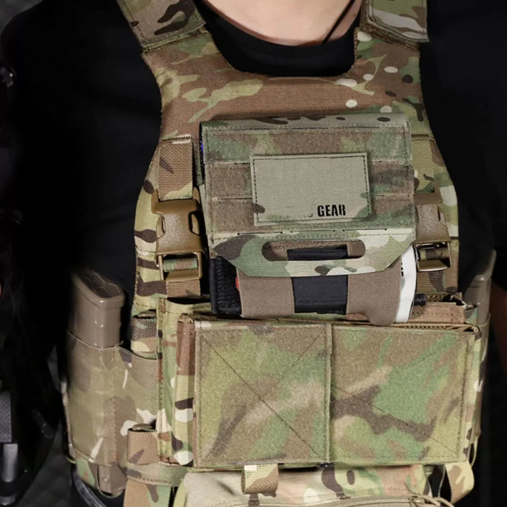 Outdoor Tactical IFAK Medical Pouch MOLLE Micro Trauma First Aid Kit Outdoor Survival Belt Medic Pouch Bag view 6