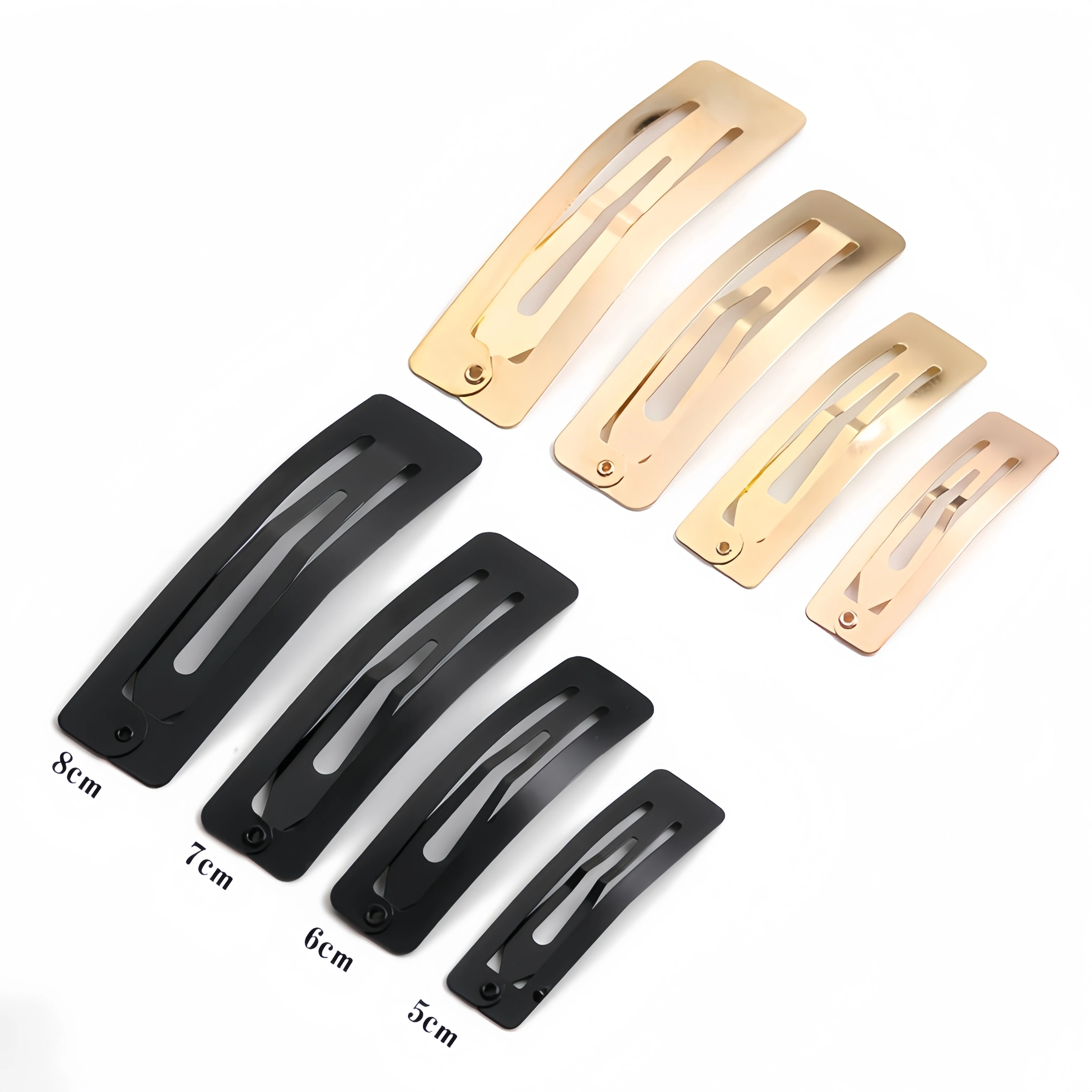 10 stücke Metall Haars pangen Snap Alligator Haarnadeln Basis für DIY Schmuck machen koreanische Perle Bogen Haar griff Einstellung Haar Zubehör – Detail 8