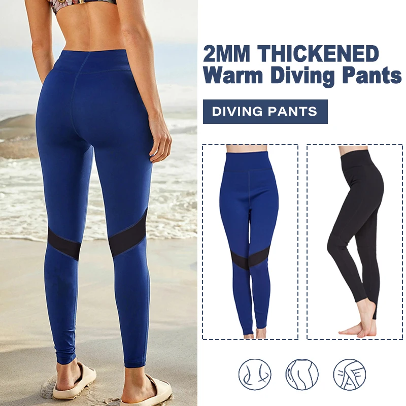 

SAILBEE Women's 2MM Neoprene Wetsuit Pants Diving Snorkeling Scuba Surf Canoe Pants