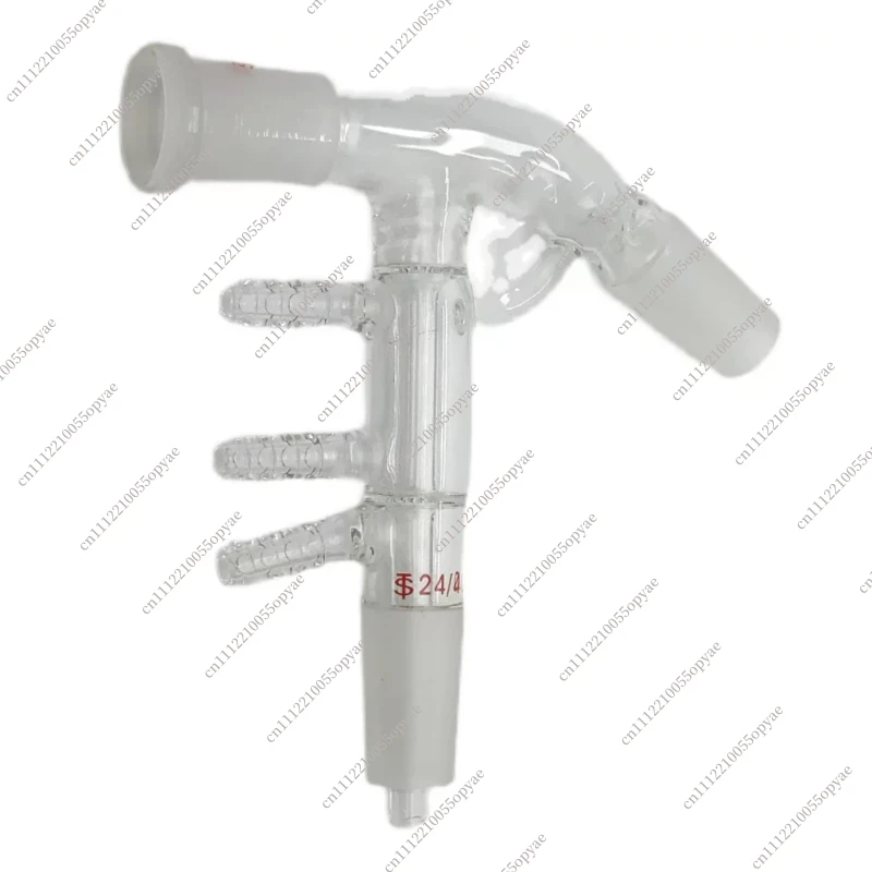 Glass Micro Distillation Apparatus Ground Joint Distillation Adapter Fractional Column Vigreux Distillation Equipment