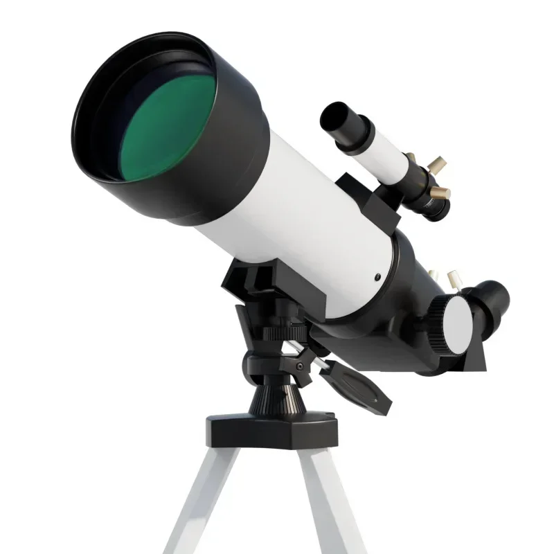 F70400 astronomical telescope white black high definition high power stargazing lunar telescope gift
