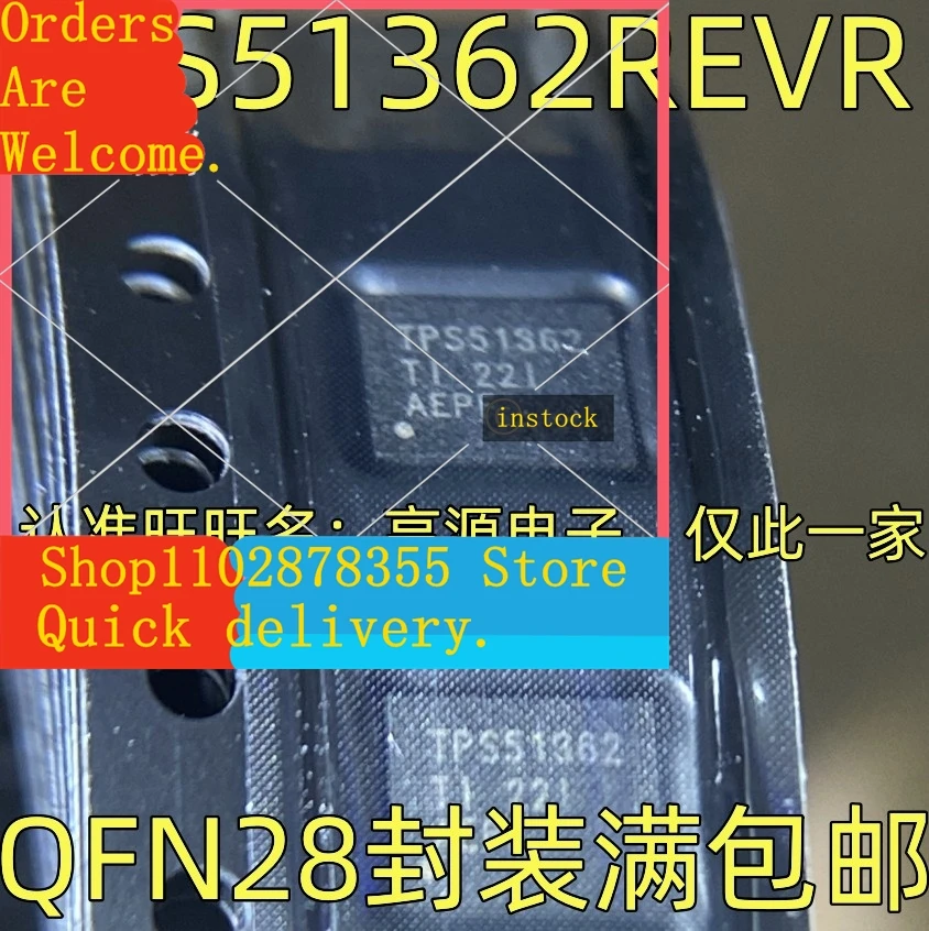 5-pecas-tps51362revr-tps51362-qfn-28