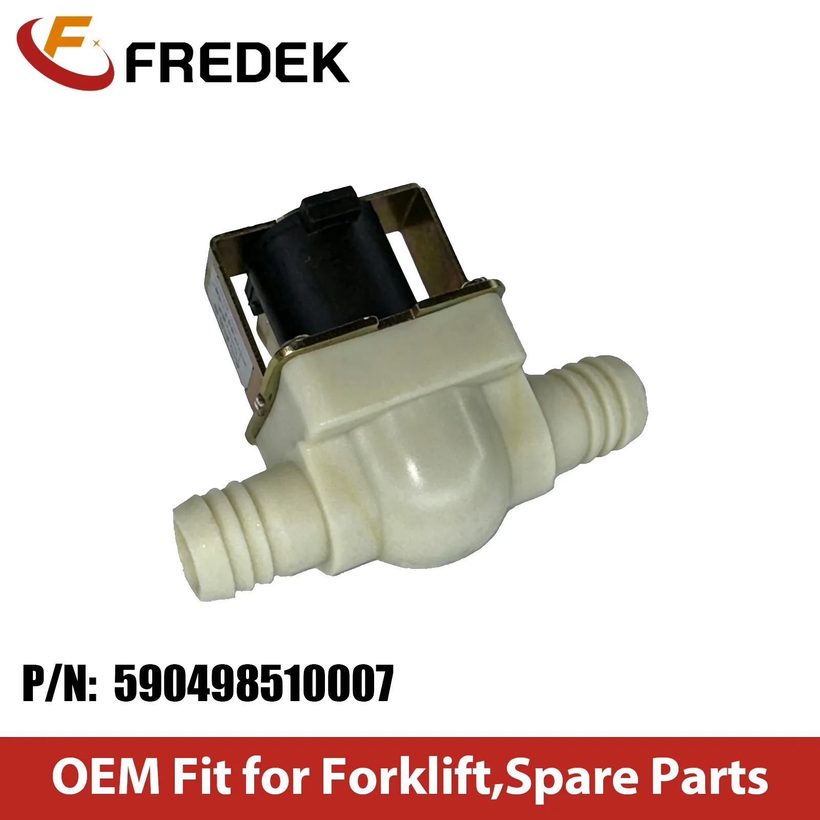 OEM Quality Forklift Electrical Parts 590498510007 Water Inlet Solenoid Valve for Material Handling Fluid Control Component