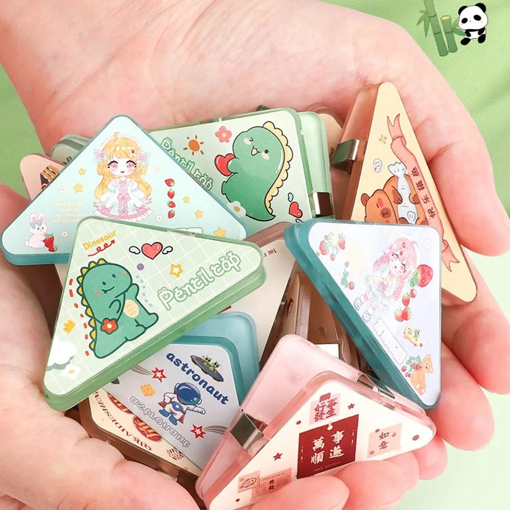 

12Pcs Capibara Triangle Clip Office Desktop Organizer Page Holder Book Paper Corner Clip Decorative Bookmark Bill Clip Student