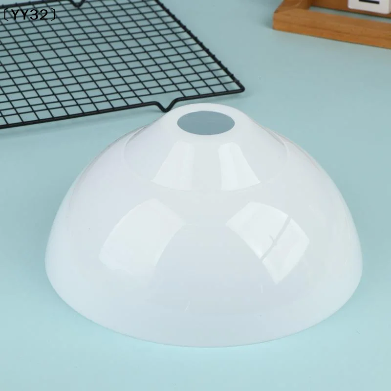 245MM Opening White PP Plastic Lamp Shades With Bowl Pattern For E27 Torchiere Lamp Cover Replacement Lighting Accessory〔YY32〕