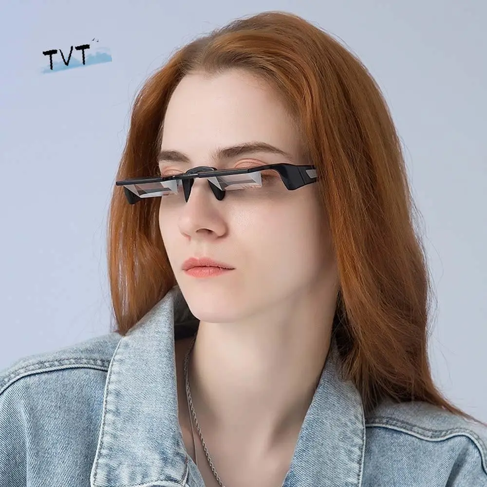 オフィス合金怠惰な屈折メガネ超軽量マット横たわるメガネ HD 防水ユニセックス読書眼鏡ギフト