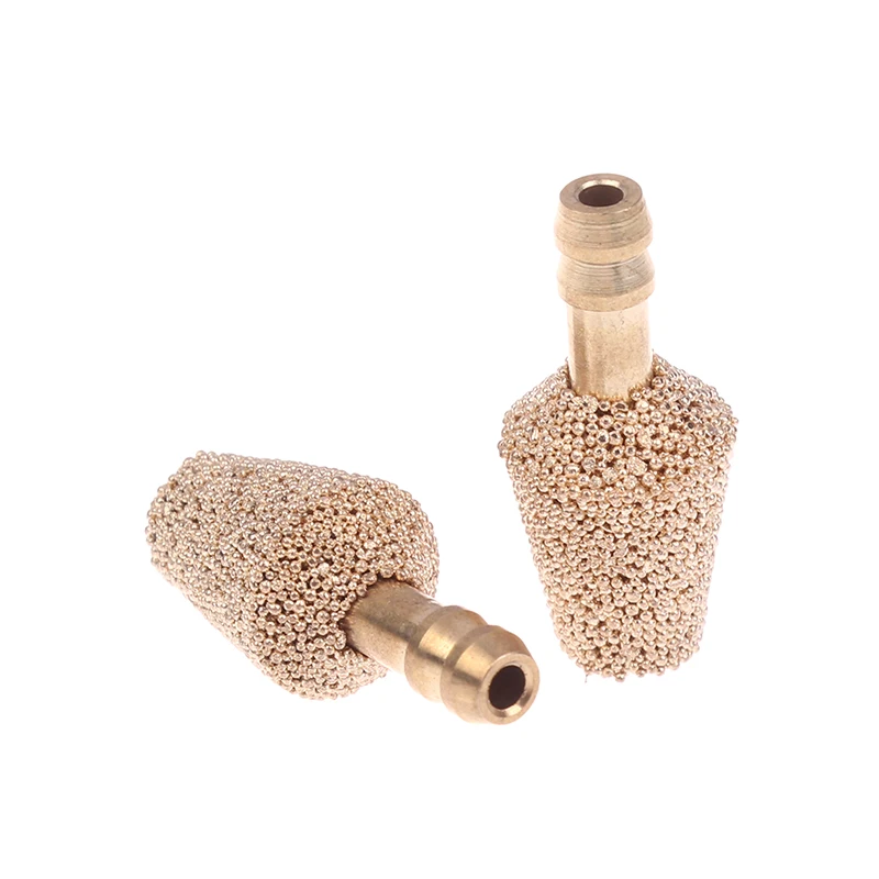 

1/4Pcs Brass Anti-Foam Hammer Oil Filter Fuel Tank Pipe Insert Silencer Accessories For RC Gas Enginee Airplane