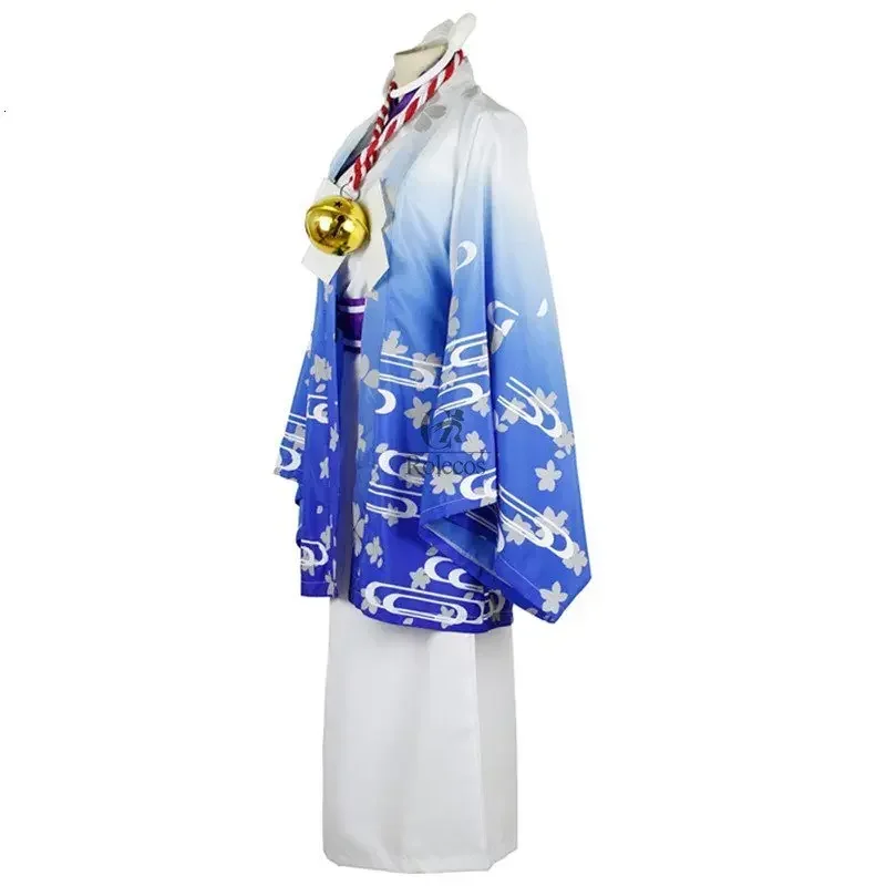 Mr. Cockuri Gugure!Kokkuri San Cosplay Algodd A Kimono Comes Fox Uniors Kimino But Her O I Adult Halloween Costumes MN1