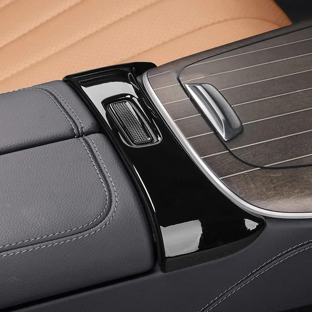 Interior Trim for Central Control Armrest Button on For Mercedes E Class W214 E200 E220 E260 E300 E450 2024 2025 2026 ABS Build