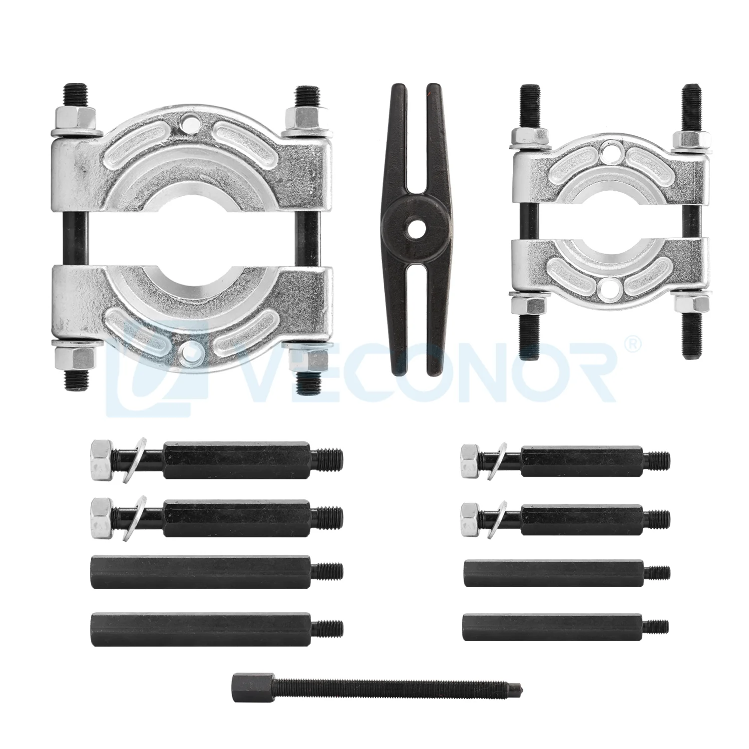 Bearing Puller Set Wheel Hub Axle Puller with 2\
