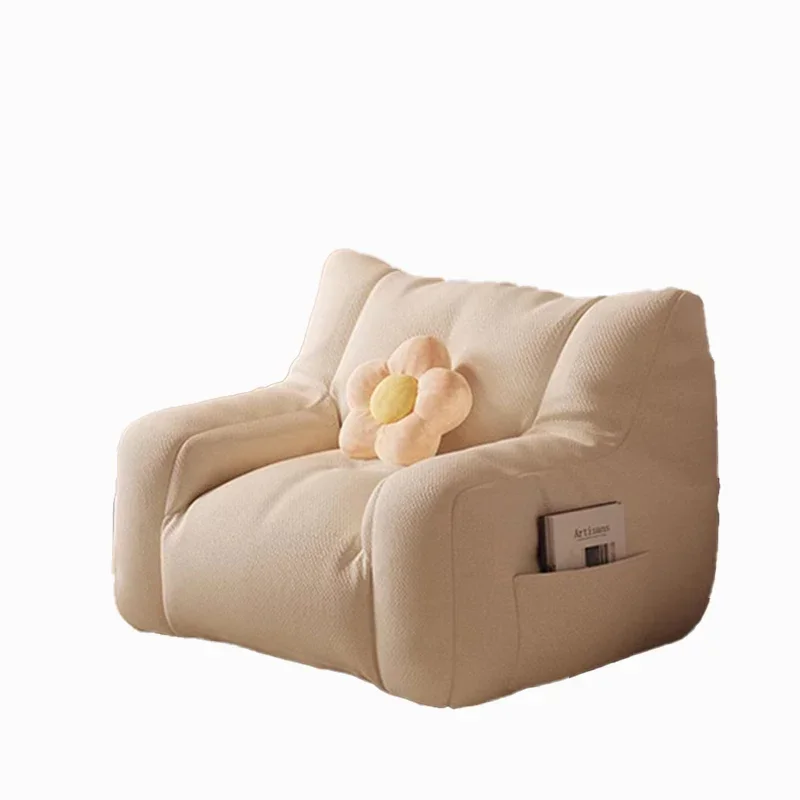 

Scratcher Cats Fluffy Bean Bags Sofas Giant White Minimalist Ergonomic Bean Bags Sofas Italian Fabric Puffs Asiento Decorations