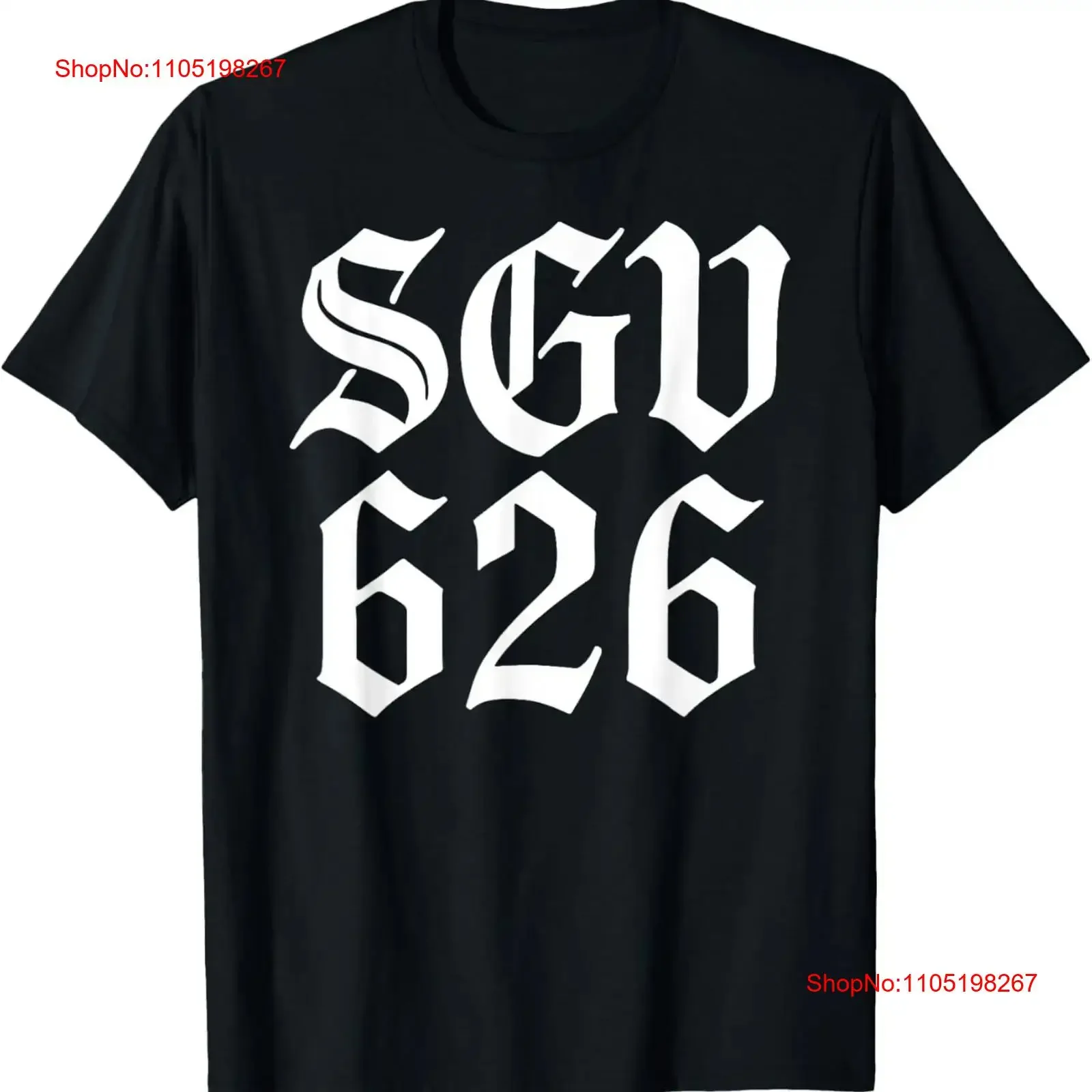 

SGV 626 California San Gabriel Valley SoCal Pasadena Culture T Shirt vintage Washed Versatile streetwear Stretched Unisex