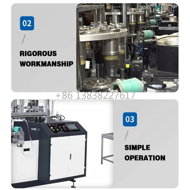 Paper Cup Making Machine & Production Machine, Ideal for Tea and Ice Cream Cup Manufacturing