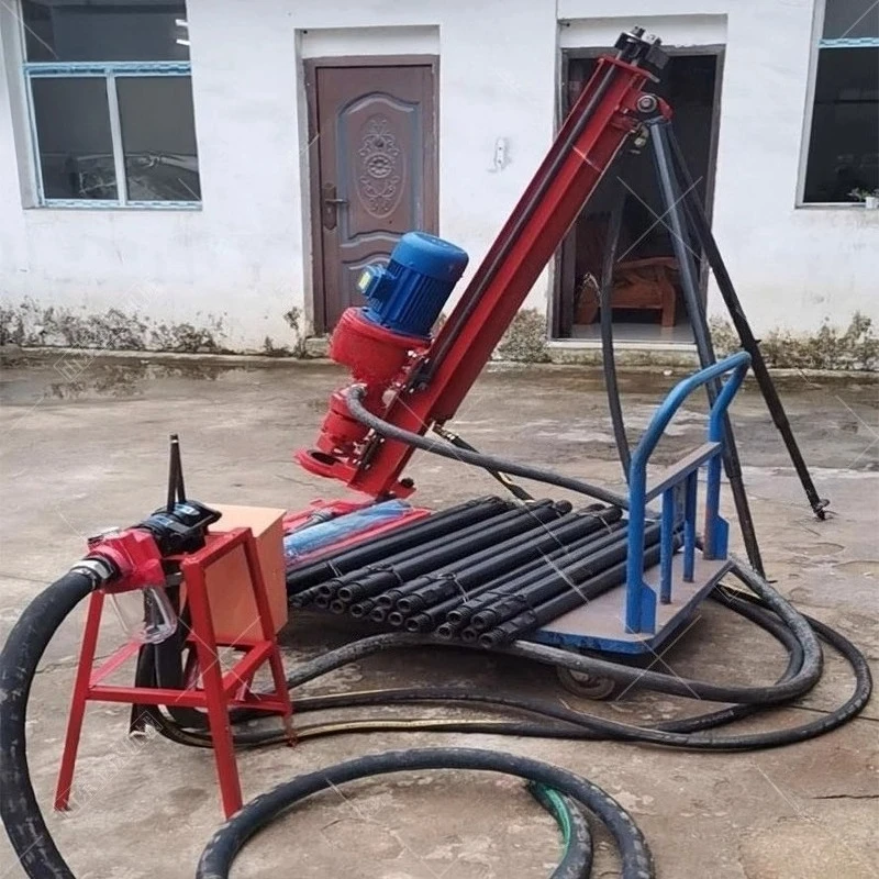 Small down-the-hole drill Slope support drilling machine Light rock drill Blasting hole drilling machine